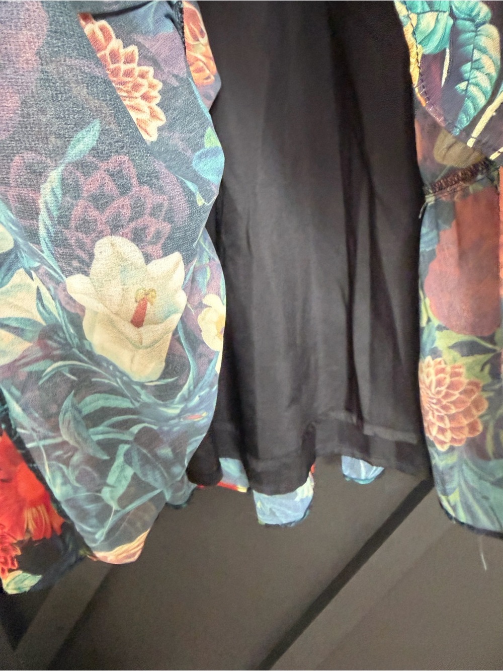 Ivy City Co. Cordelia Dress in Moody Floral, Size Small - Picture 12 of 14